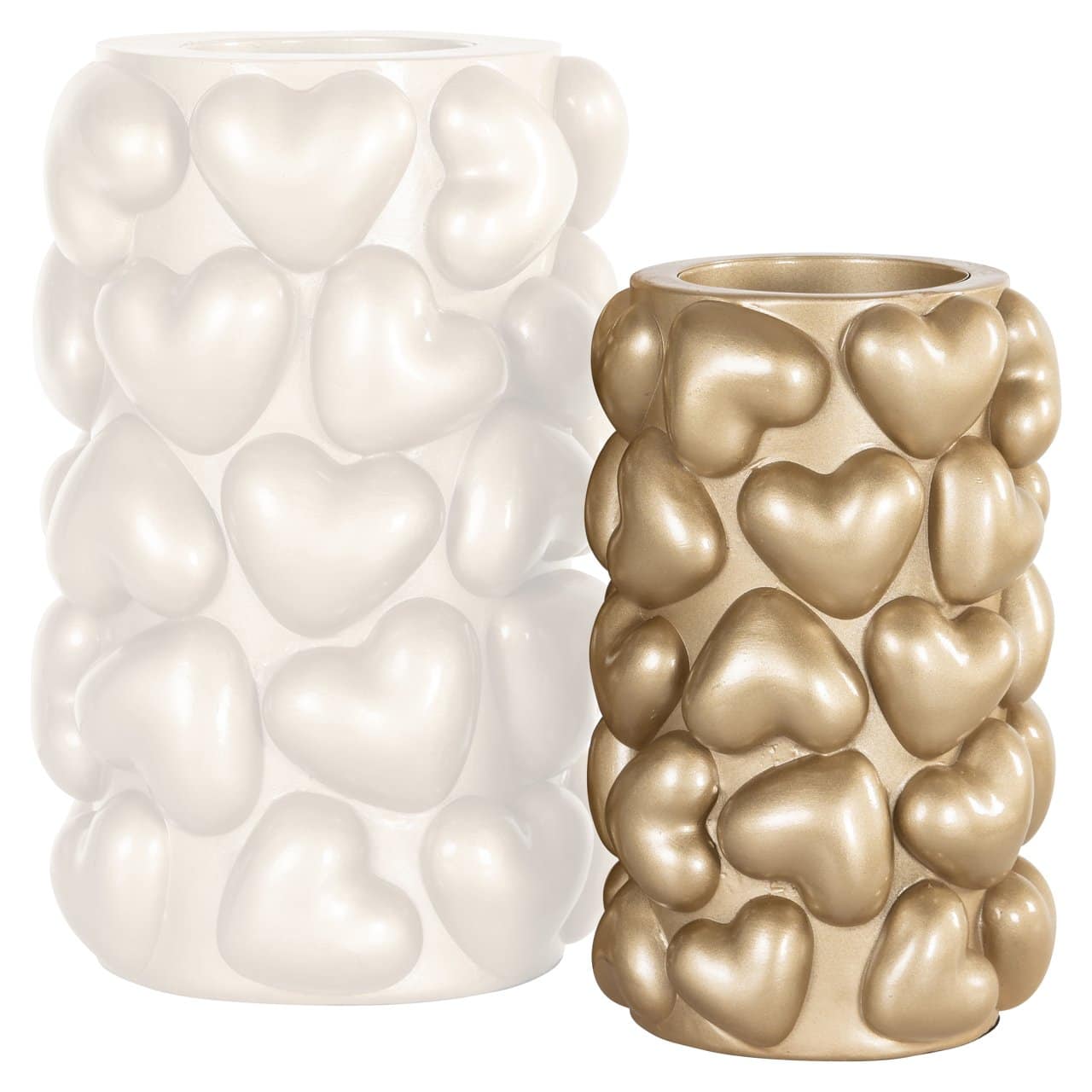 Svečturis Anne S Richmond Interiors 15/25/15 cm zelts - N1 Home