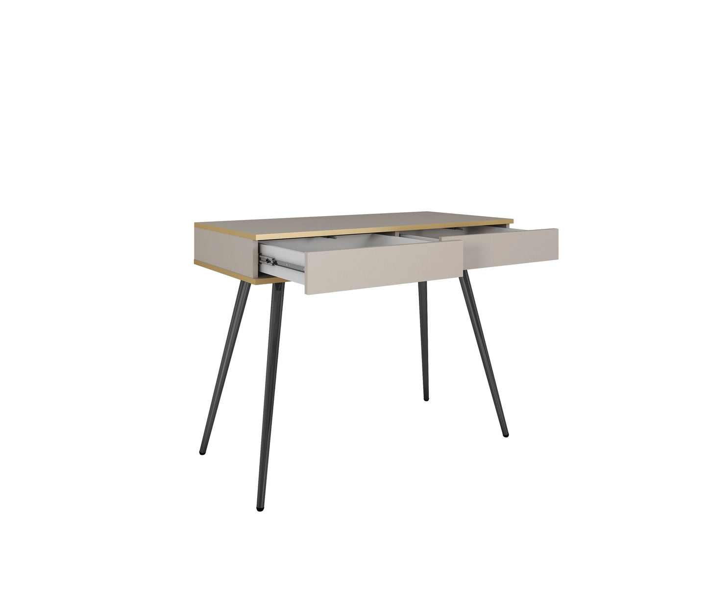 Konsole O2 102/79/50 cm melns/melns - N1 Home