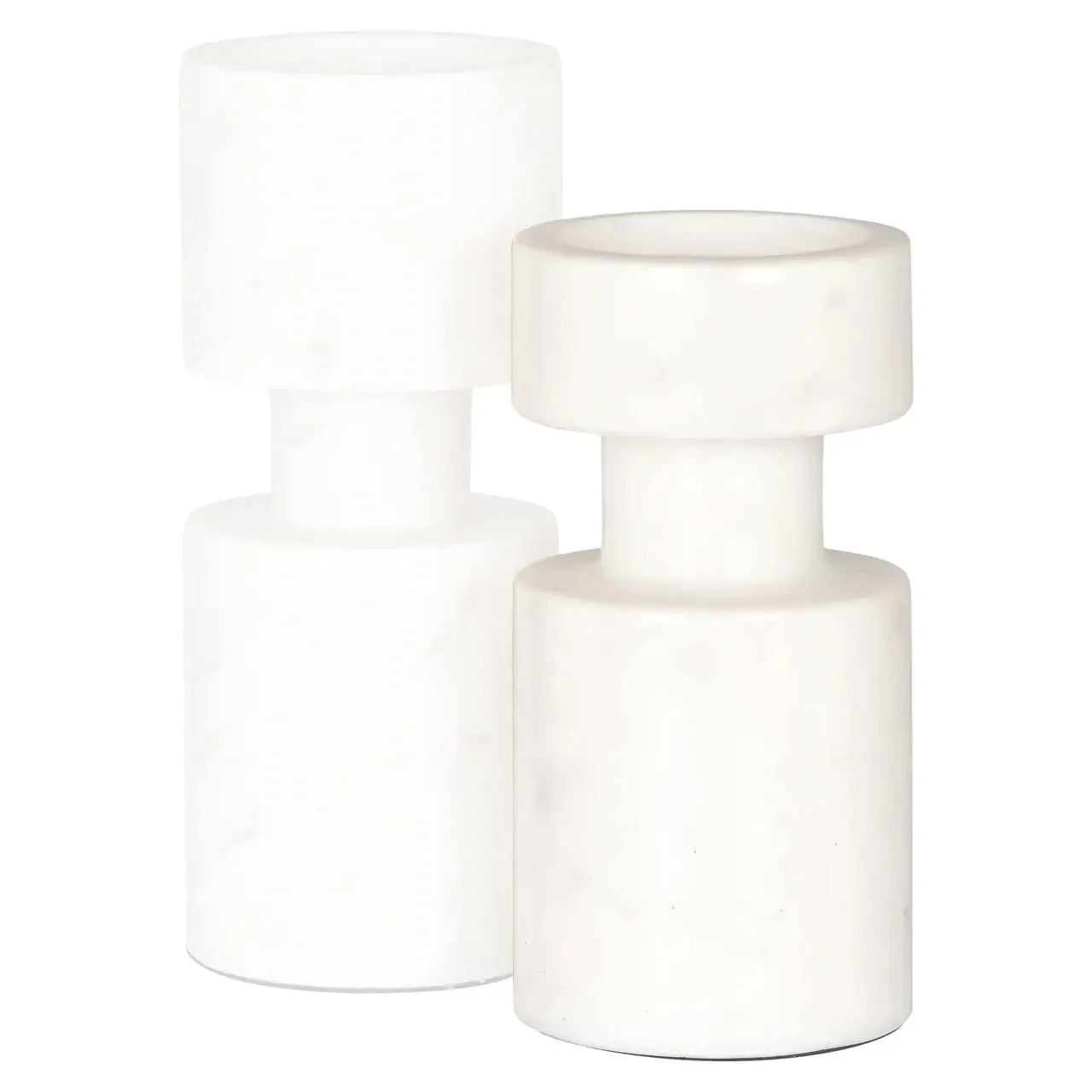 Svečturis Melle white small Richmond Interiors 20/10/10 cm balts - N1 Home