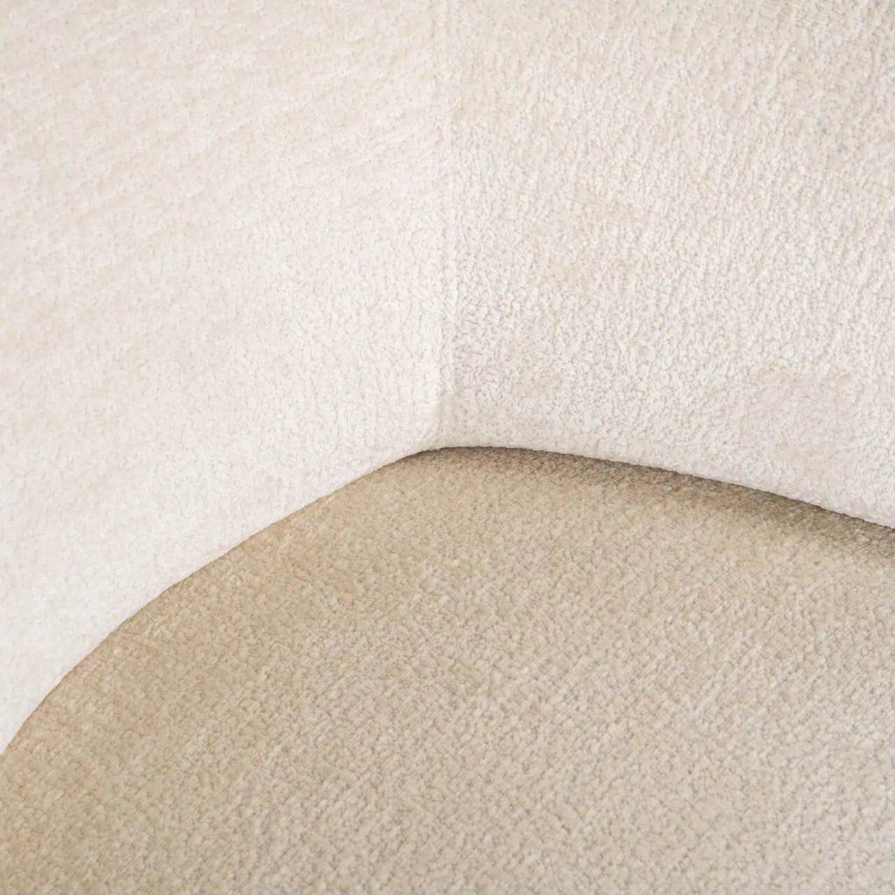 Krēsls Montana Richmond Interiors 75/88/84,5 cm white chenille - N1 Home