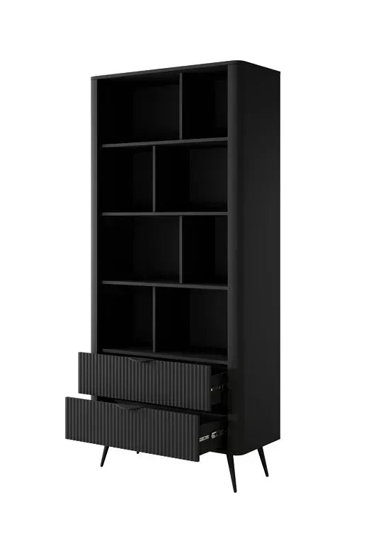 Skapis Lanti 88/193/38 cm melns - N1 Home