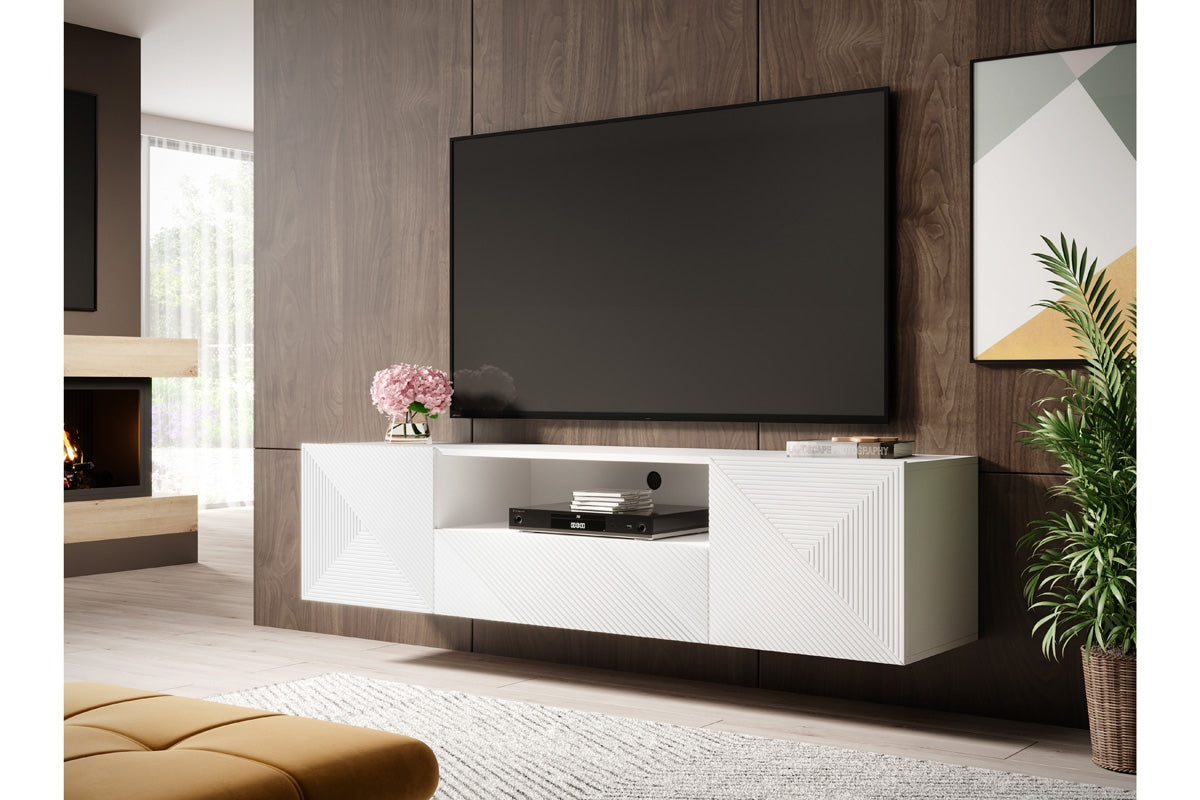 OSLO RTV kumode 167/44/40 matēts balts - N1 Home