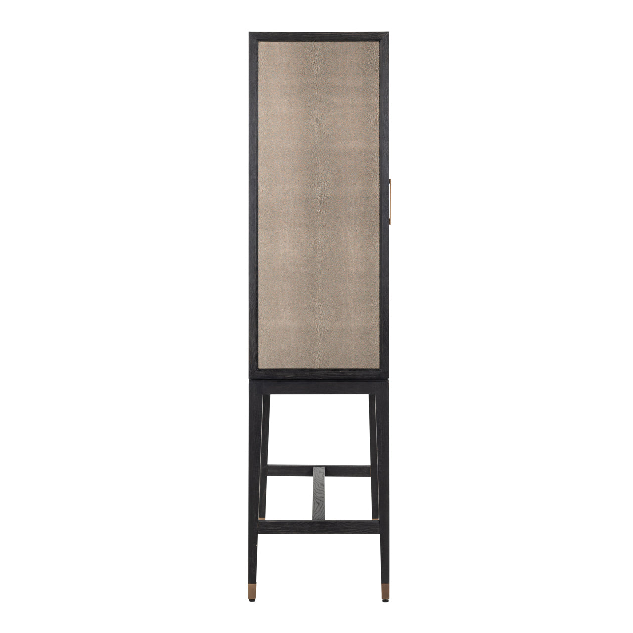 Uzglabāšanas skapis Bloomville gold Richmond Interiors 182/97/45 cm bēšs/melns - N1 Home
