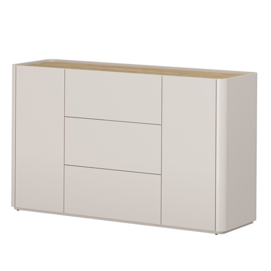 Kumode Elva 150/89.5/48 cm Kašmirs / Eļļots ozols - N1 Home