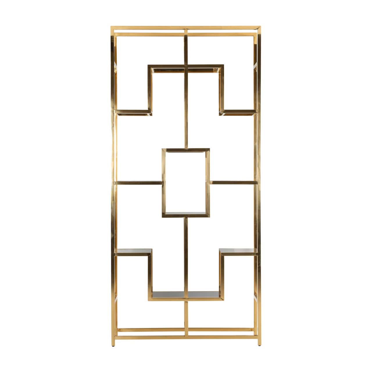 Vitrīna Magnus Richmond Interiors 108/230/30 cm zelts