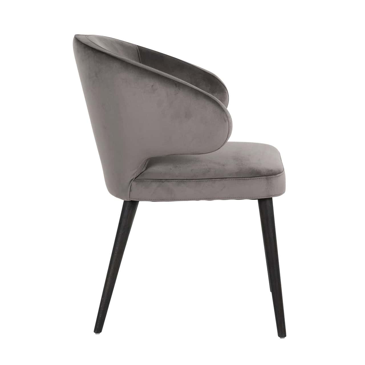 Krēsls Indigo Richmond Interiors 62/85/64 cm stone velvet