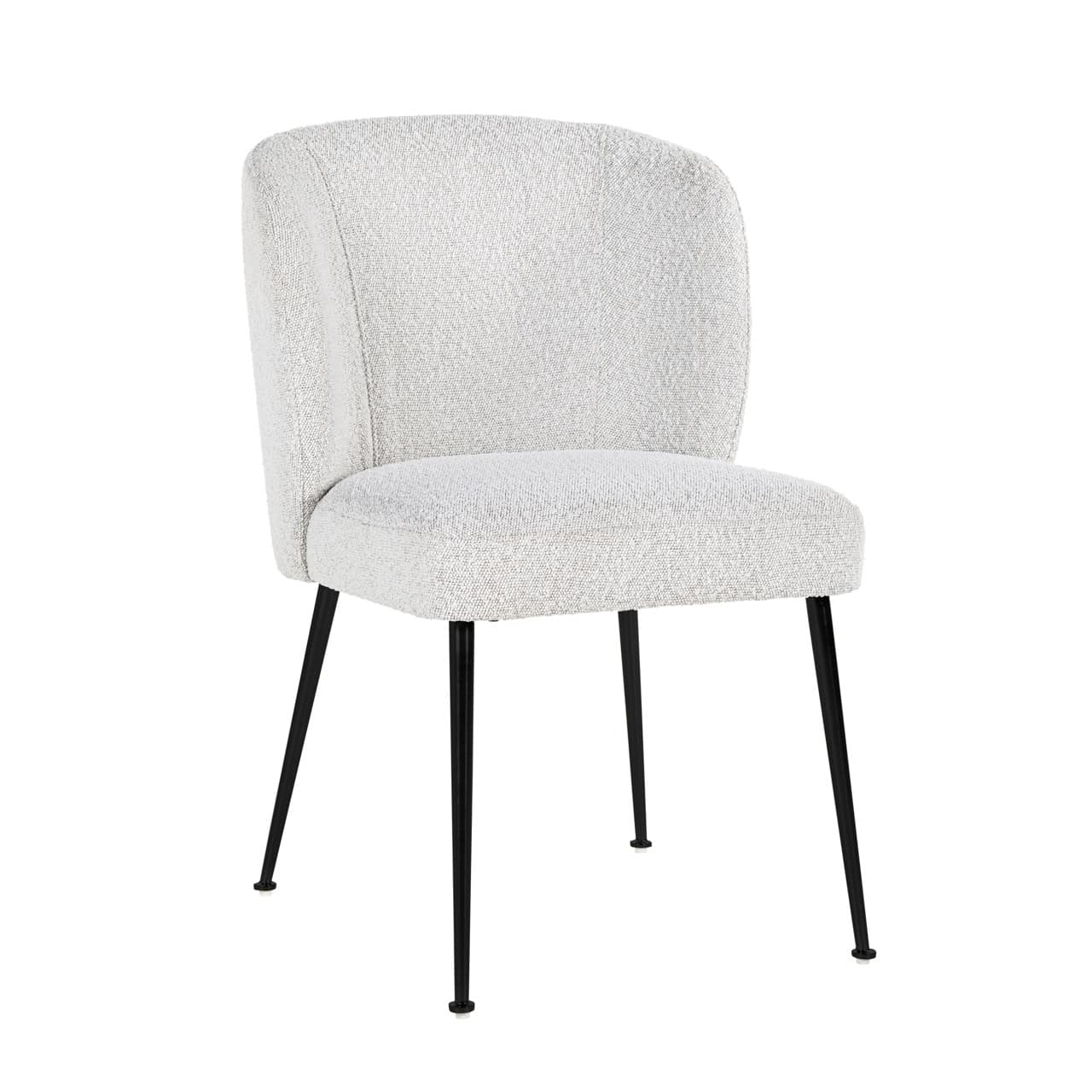 Krēsls Fallon Richmond Interiors 50/84/62 cm balts bouclé