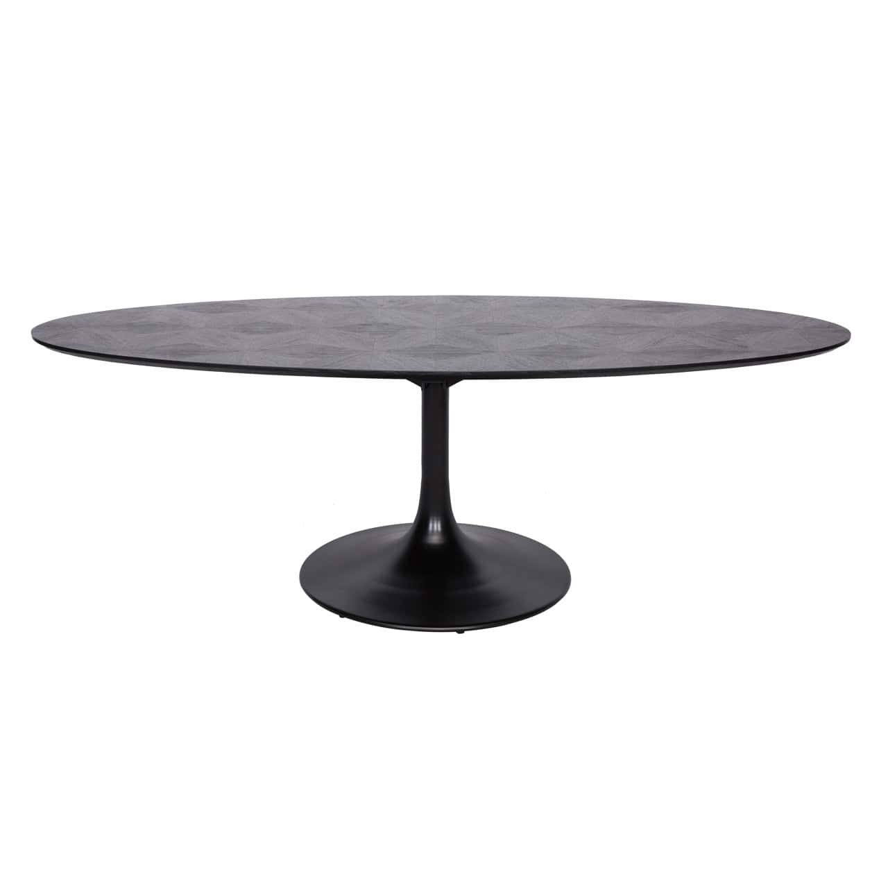 Galds Blax Richmond Interiors 250/76/120 cm melns oval