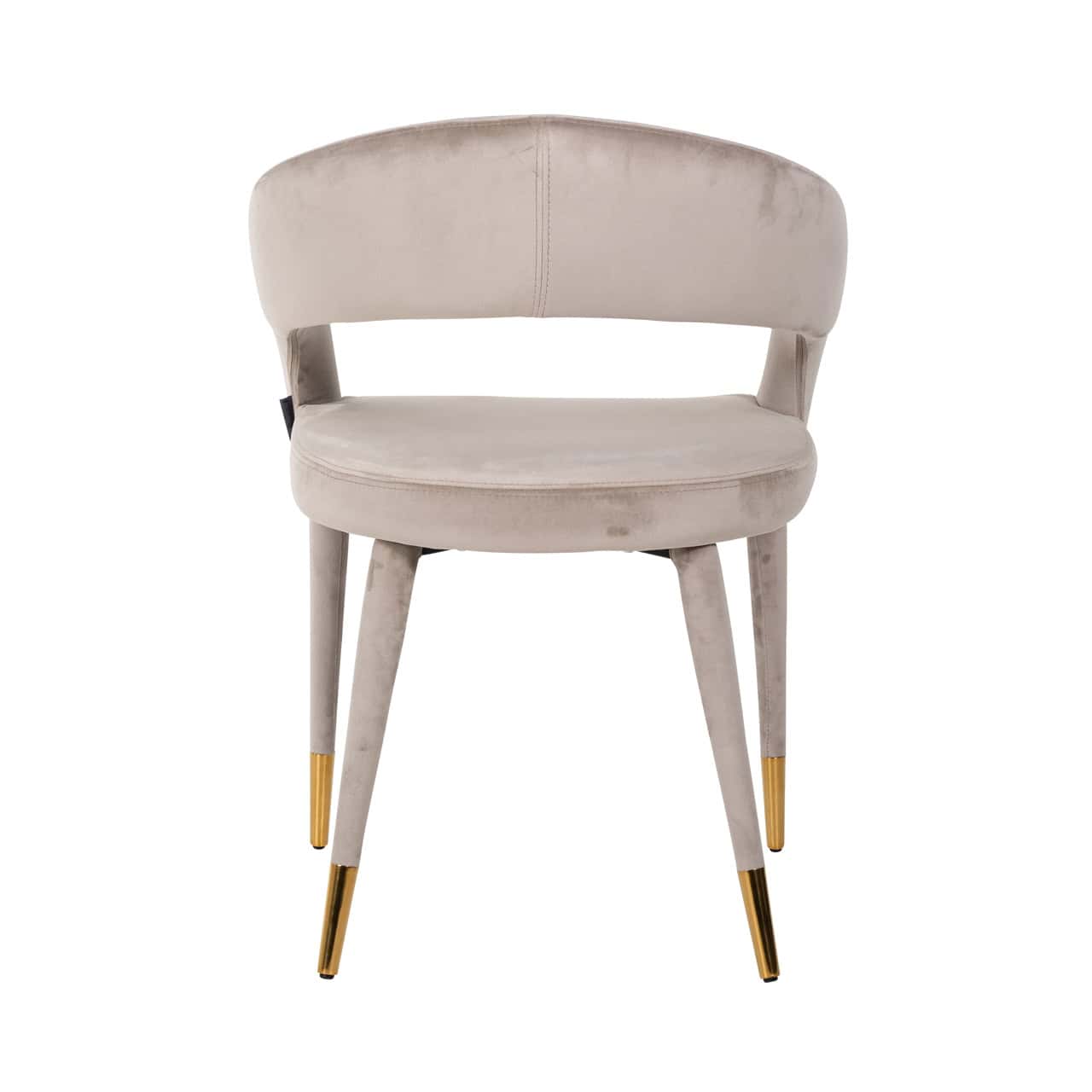 Krēsls Gia Richmond Interiors 59/81/58 cm khaki velvet fire retardant