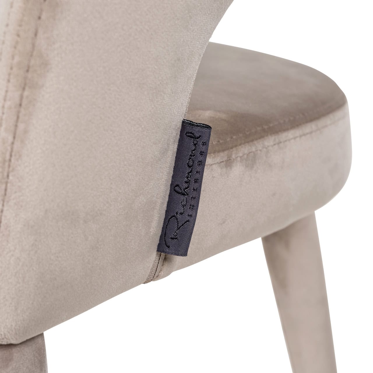 Krēsls Gia Richmond Interiors 59/81/58 cm khaki velvet fire retardant