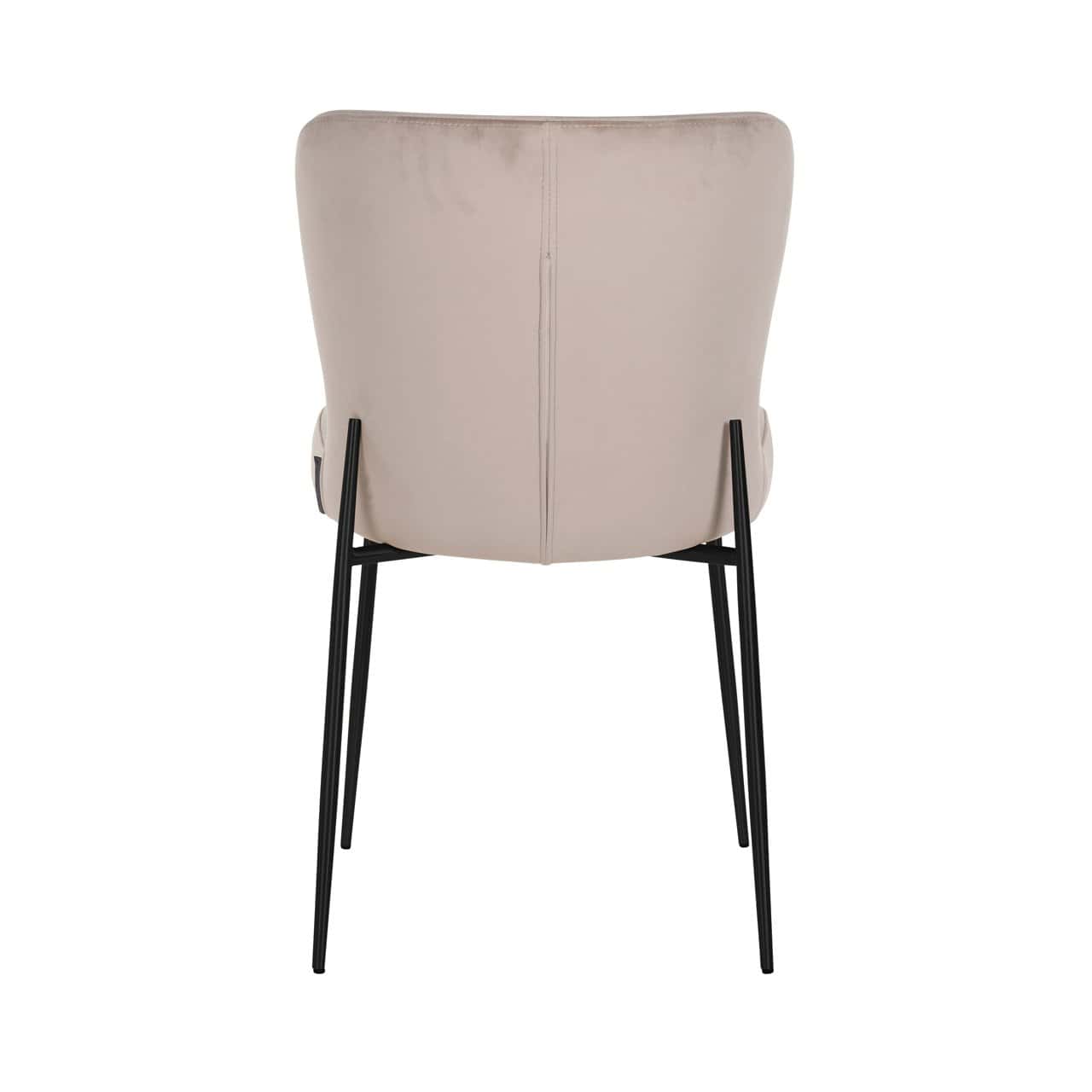 Krēsls Darby (Set of 2) Richmond Interiors 49/85/64 cm khaki velvet fire retardant