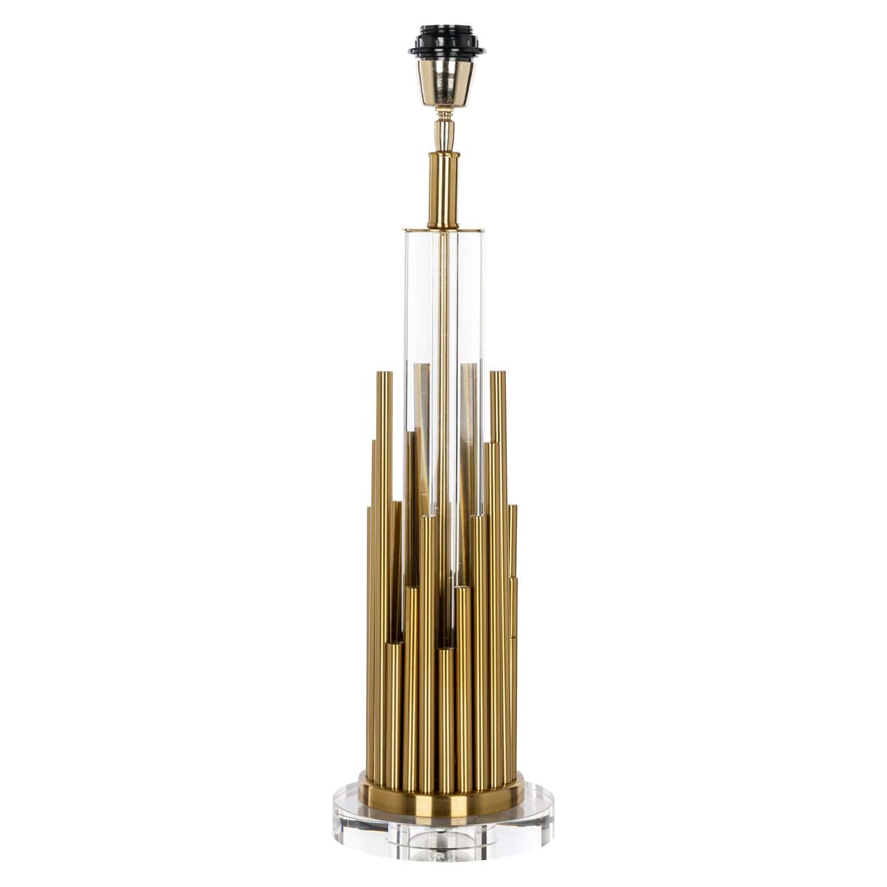 Galda lampa Dex Richmond Interiors 16/16/58 cm brushed gold