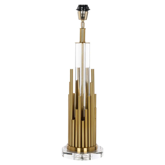 Galda lampa Dex Richmond Interiors 16/16/58 cm brushed gold