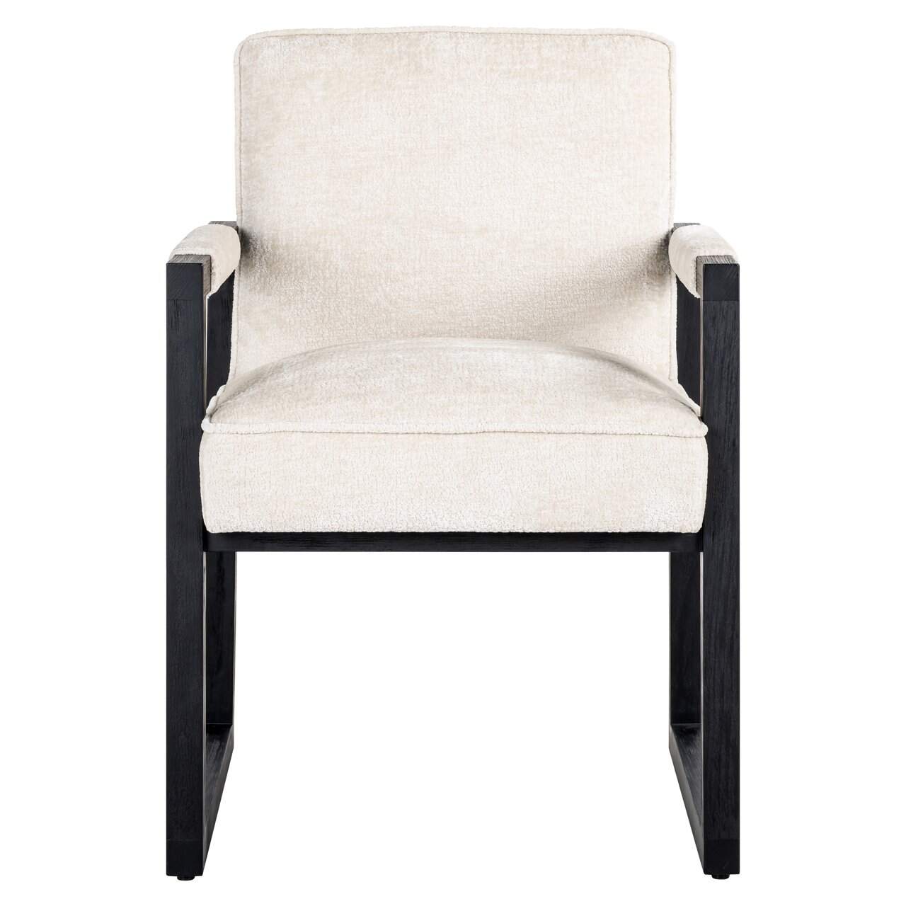 Krēsls Beck Richmond Interiors 63/90/70 cm white chenille