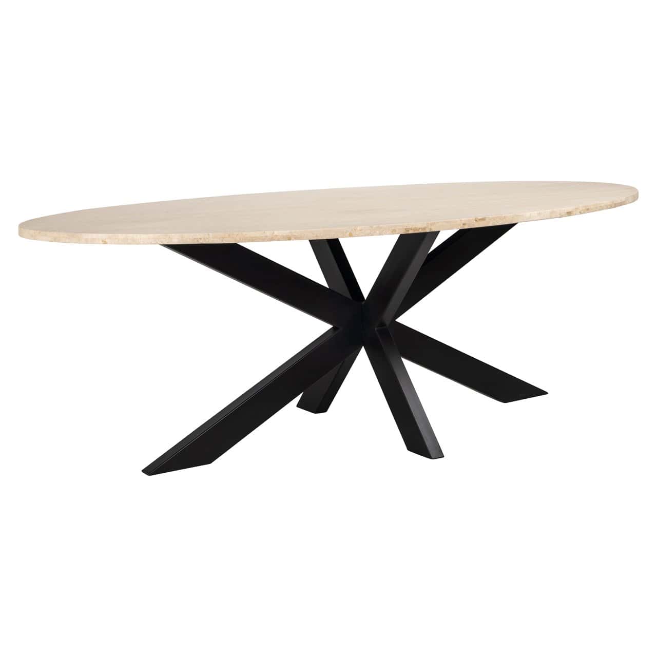 Galds Avalon Richmond Interiors 230/76/116 cm bronza oval