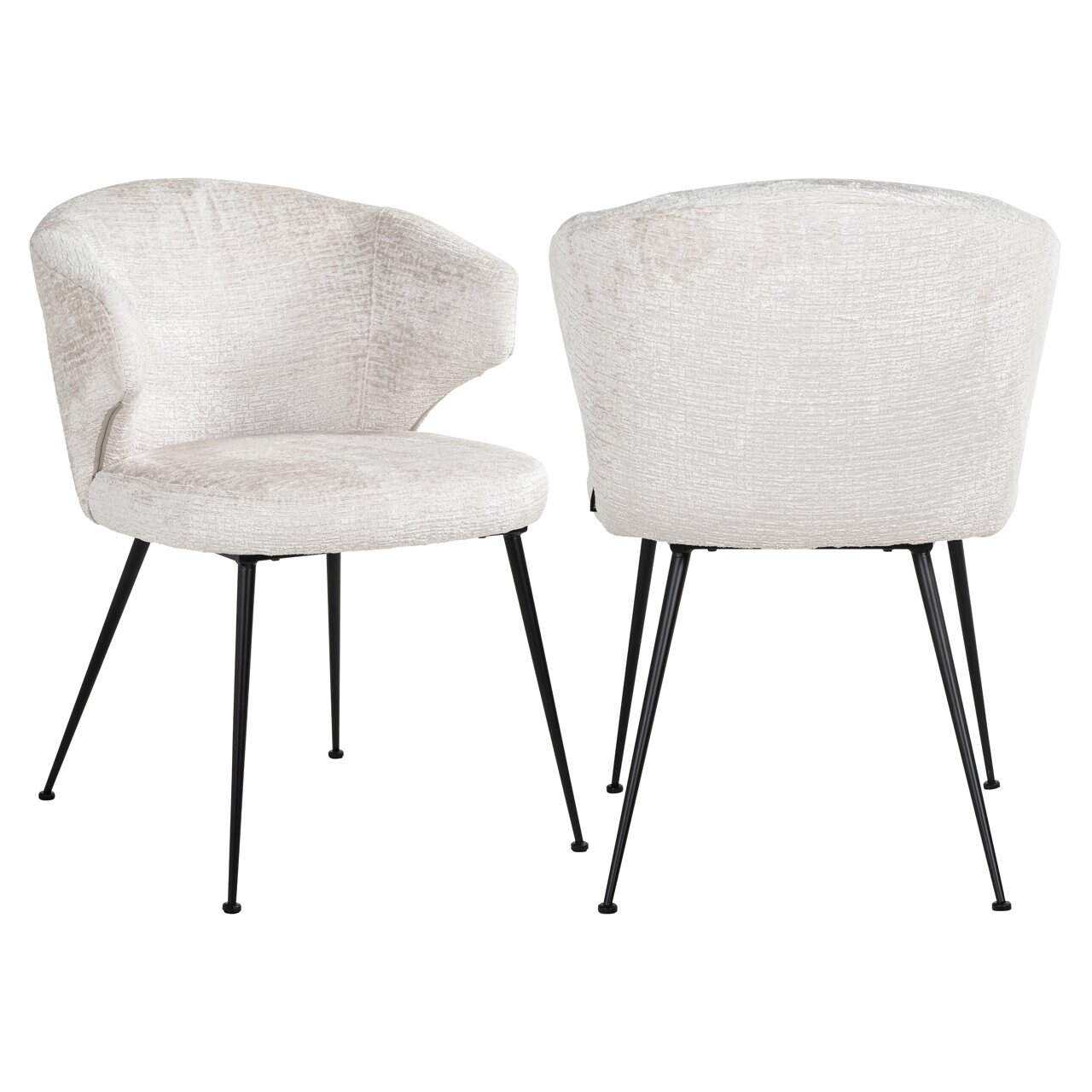 Krēsls Xandra Richmond Interiors 59/80/67 cm cream fusion