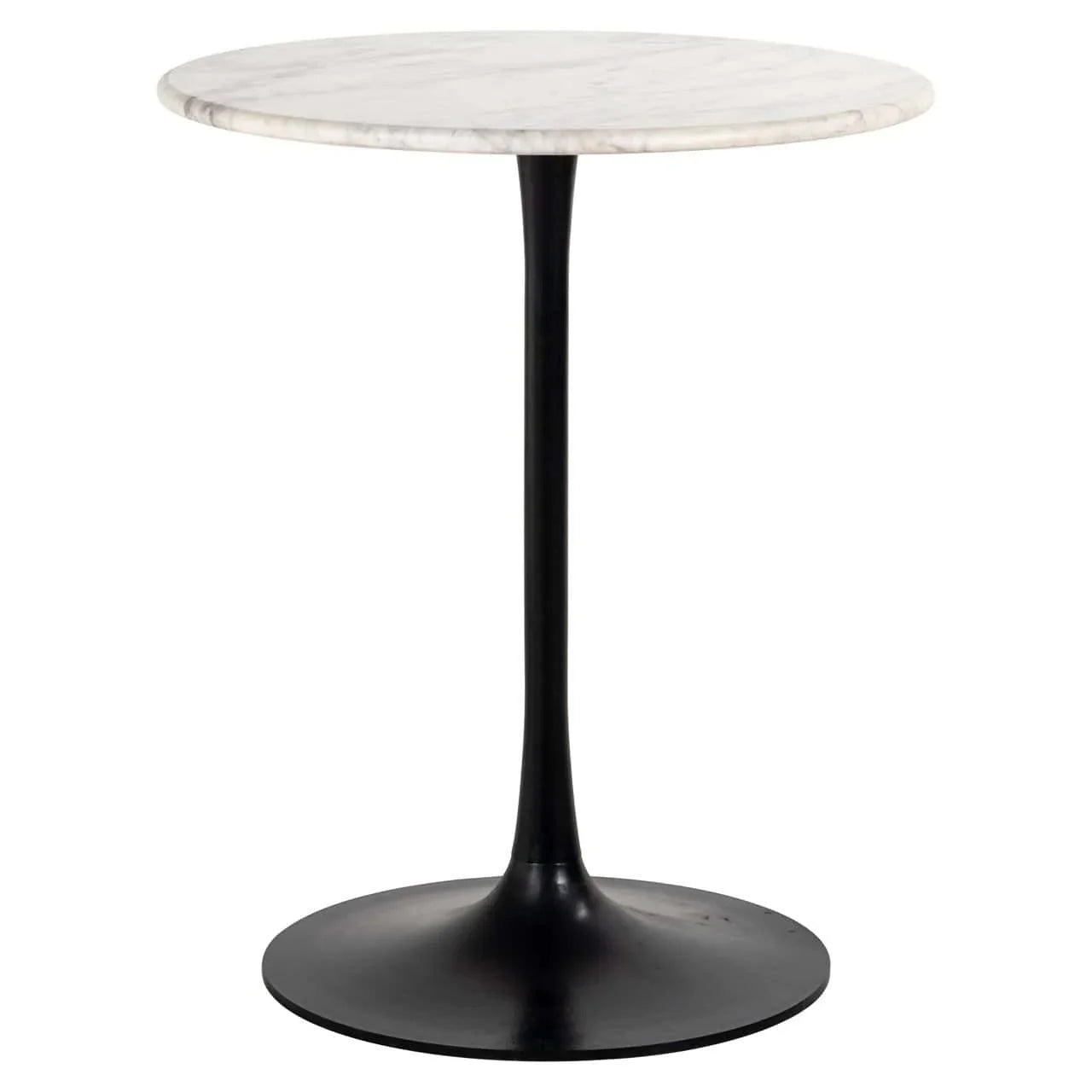 Bistro galds Carlten Richmond Interiors 65/77/65 cm melns/balts