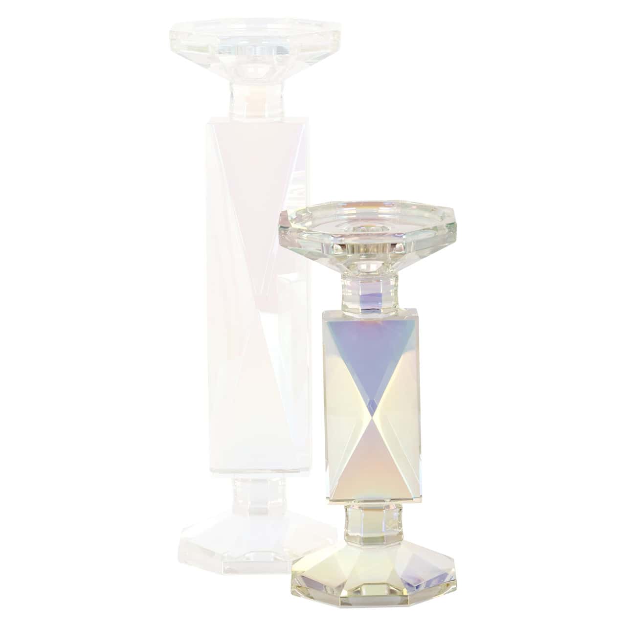 Svečturis Rainbow S Richmond Interiors 20/10/10 cm balts - N1 Home
