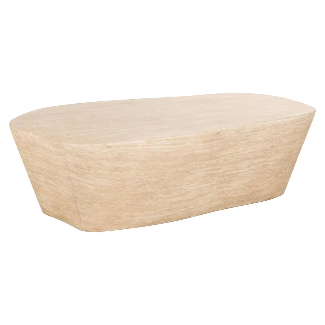 Kafijas galds Fictus Richmond Interiors 125/36/80 cm bēšs - N1 Home