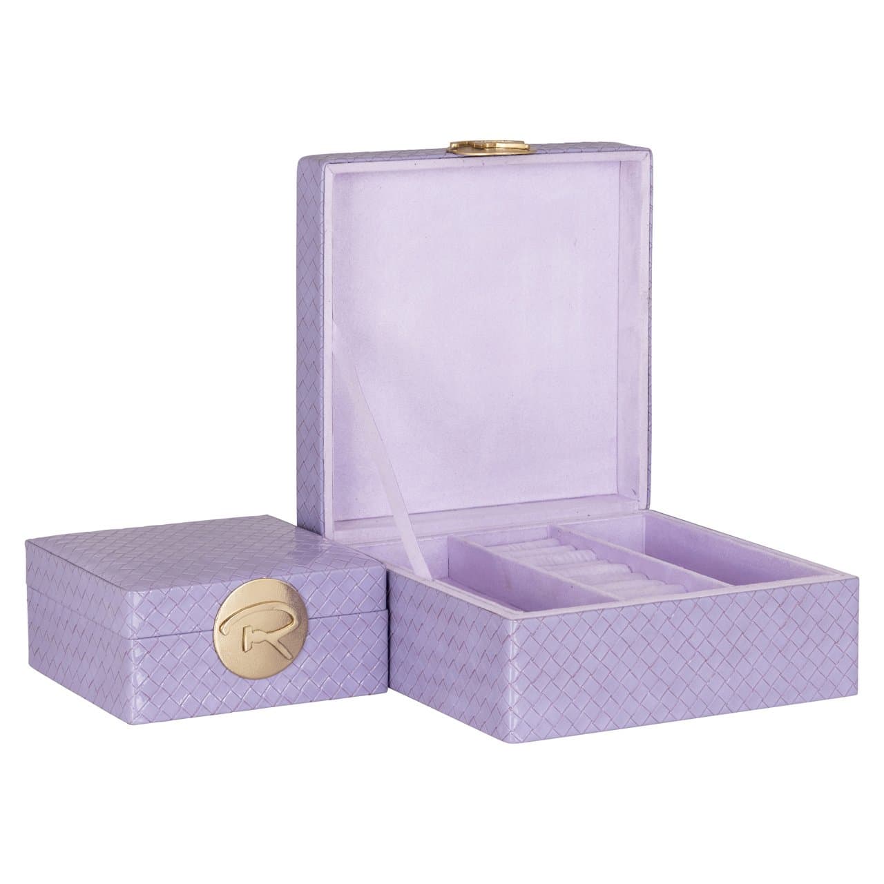 Uzglabāšanas kaste Joelle Richmond Interiors 17/16/8; 23/24/10 cm purple