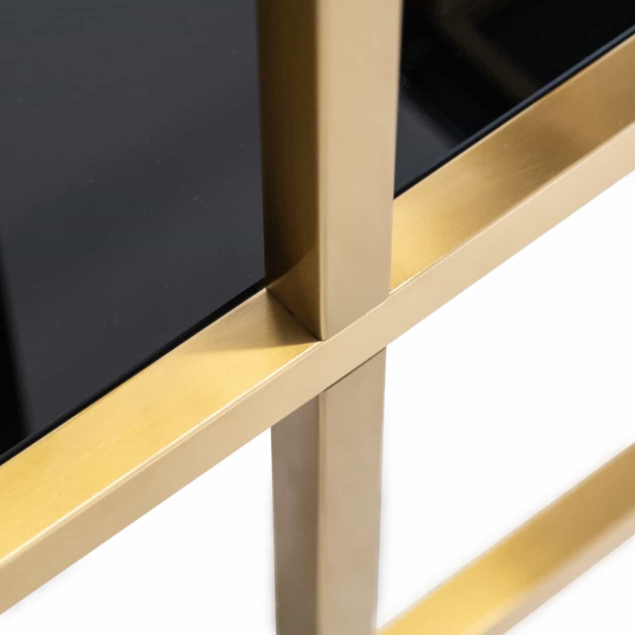Vitrīna Magnus Richmond Interiors 108/230/29 cm brushed gold