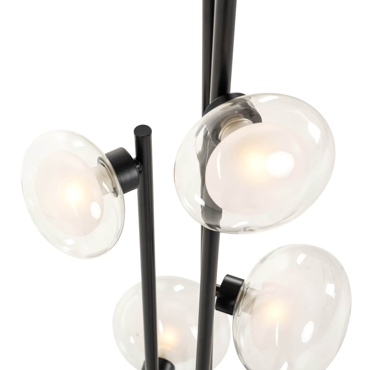 Stāvlampa Luva Richmond Interiors 33/140/33 cm melns