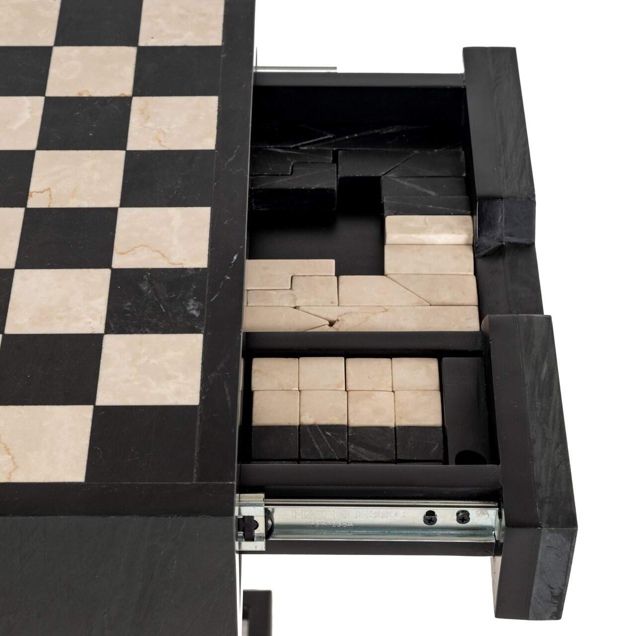 Kafijas galds Davos Richmond Interiors 44/62/44 cm melns