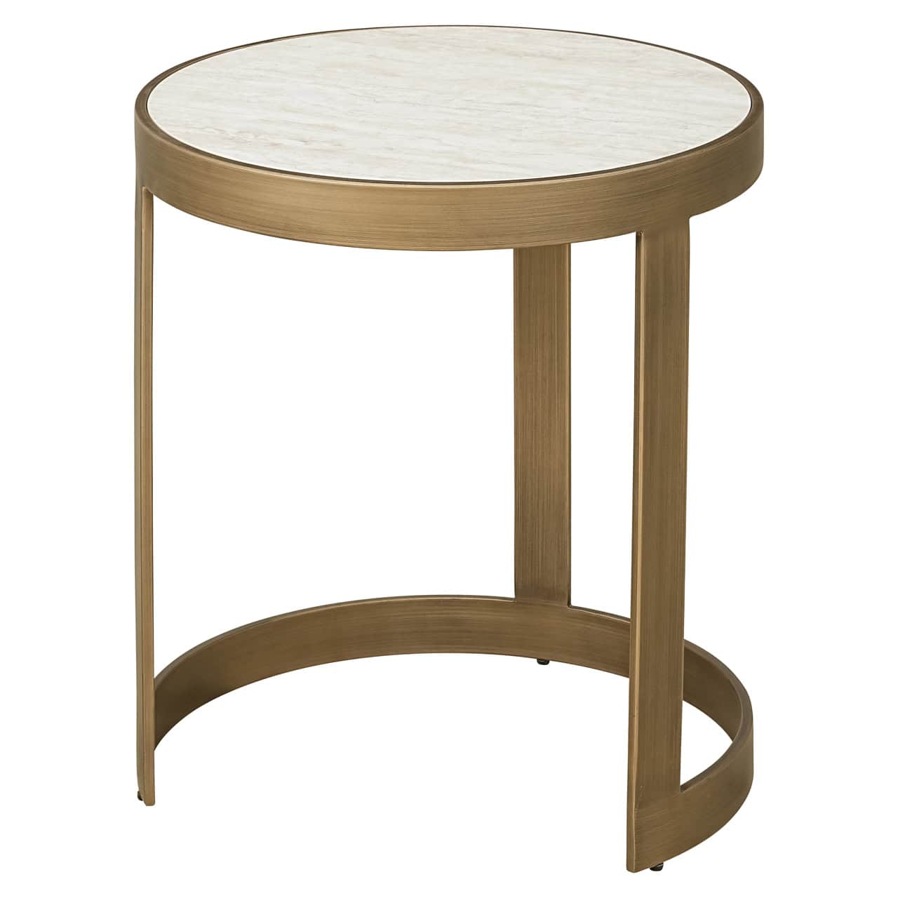 Kafijas galds Tivoli (Set of 2) Richmond Interiors 50/56/50 cm balts