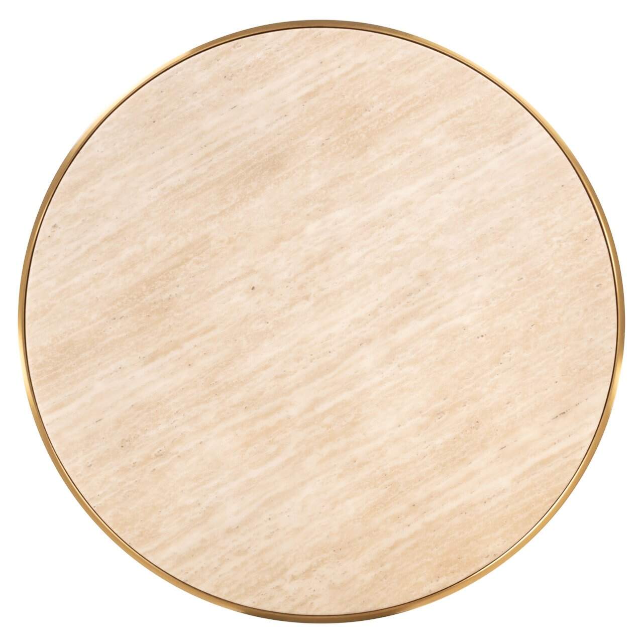 Bistro galds Brazza Richmond Interiors 80/75/80 cm bēšs - N1 Home