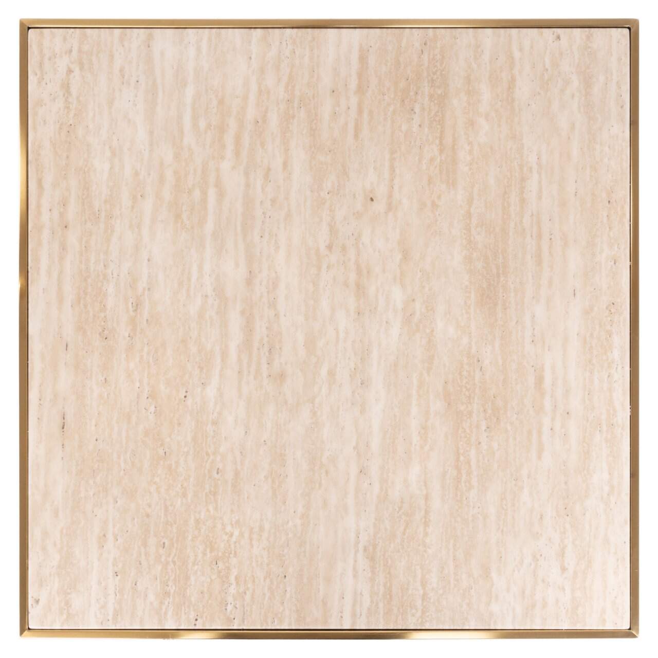 Bistro galds Brazza Richmond Interiors 70/75/70 cm bēšs - N1 Home
