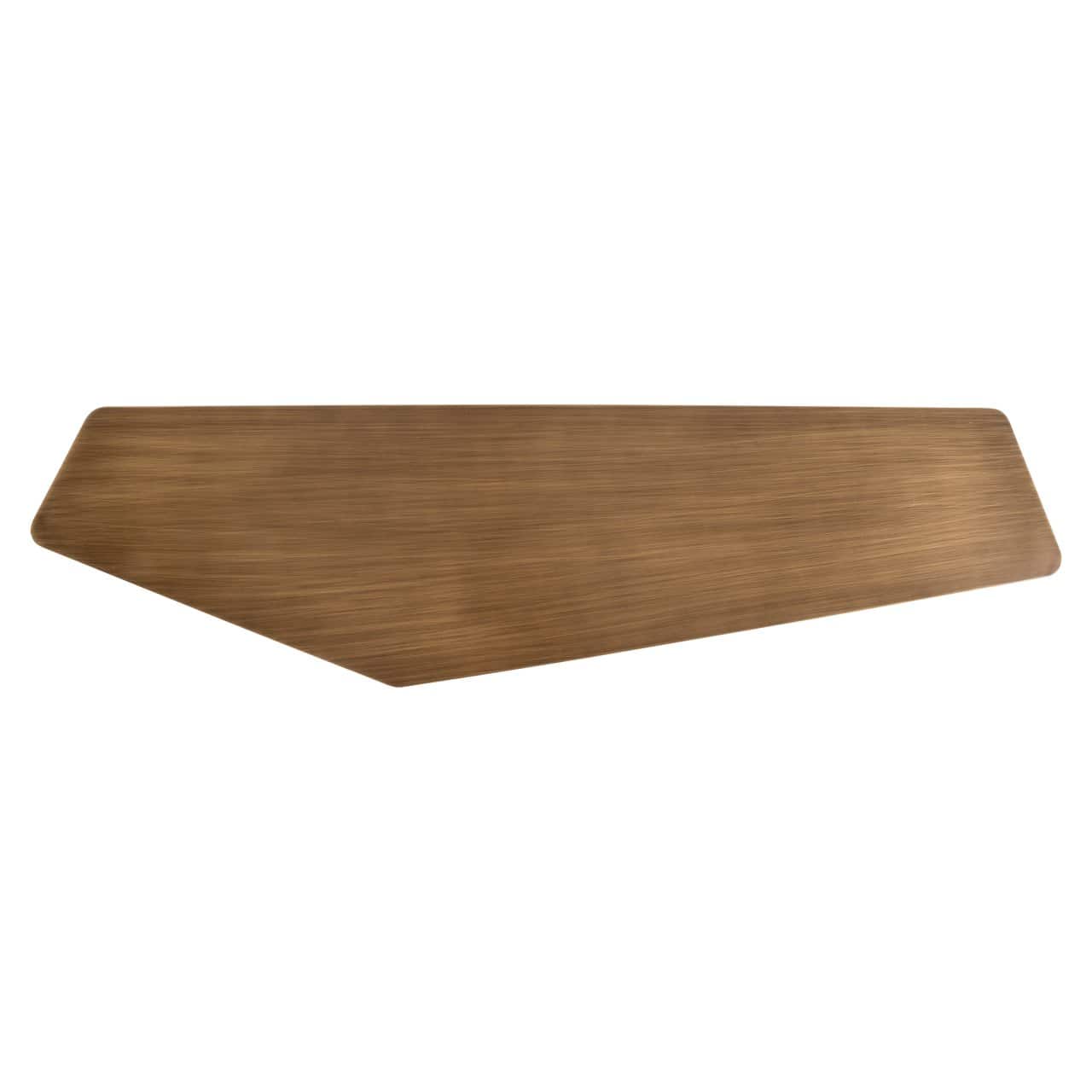Konsole Hexa Richmond Interiors 75/150/40 cm brushed gold