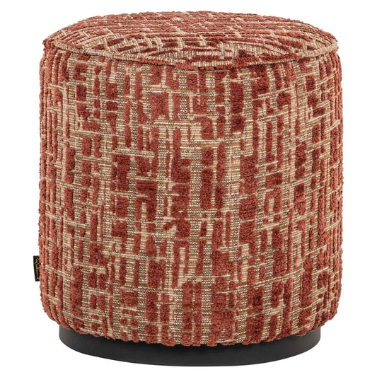 Pufs Lexie Richmond Interiors 45/47/45 cm terra