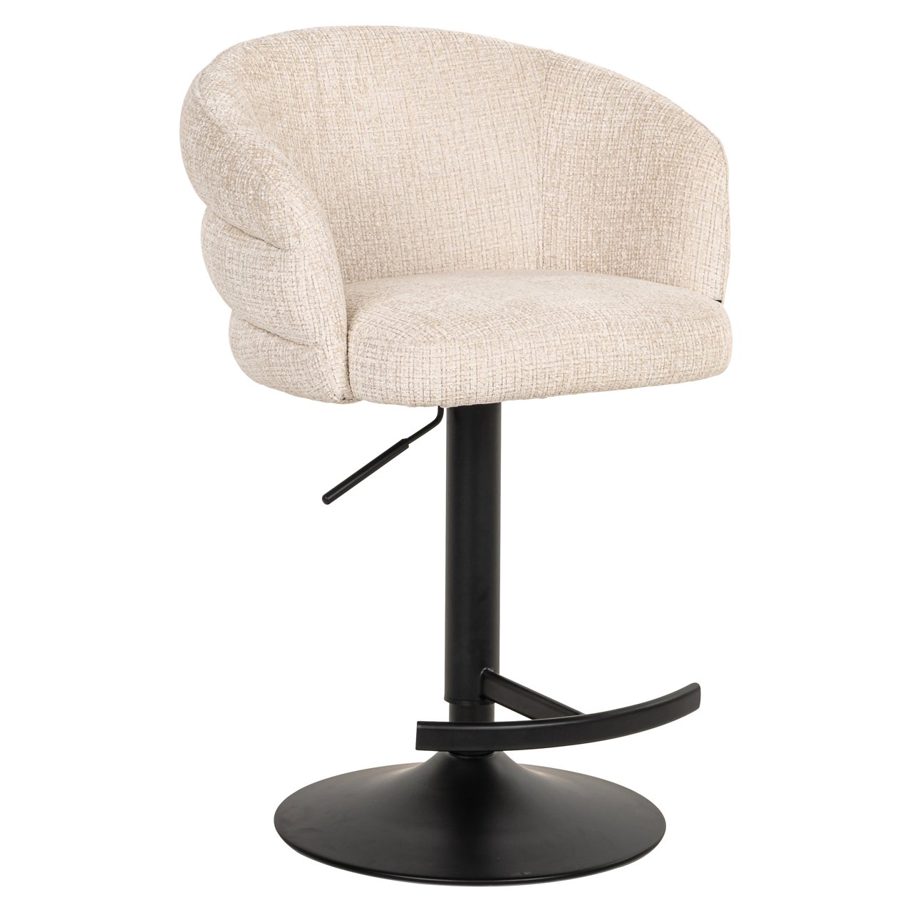 Bāra krēsls Nikki  Richmond Interiors 59/85/58 cm niagara beige - N1 Home