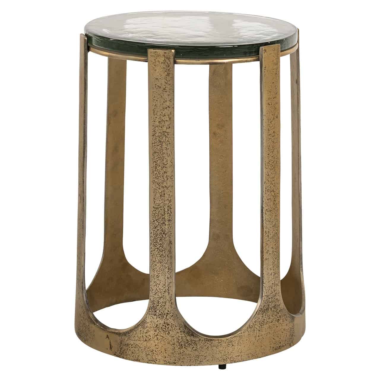 Kafijas galds Rixo Richmond Interiors 37/50/37 cm zelts