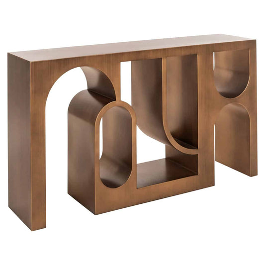 Konsole Alexander Jones Richmond Interiors 85/150/36 cm brushed gold (Lugano)