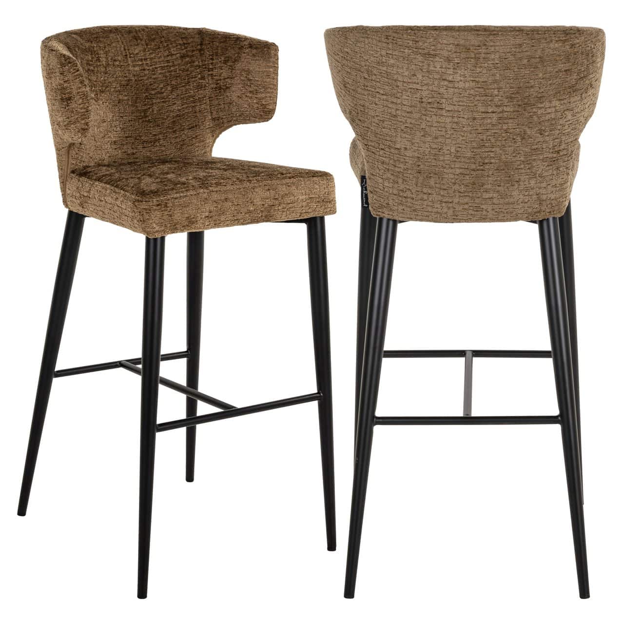 Bāra krēsls Taylor Richmond Interiors 52/102/55 cm brandy fusion - N1 Home