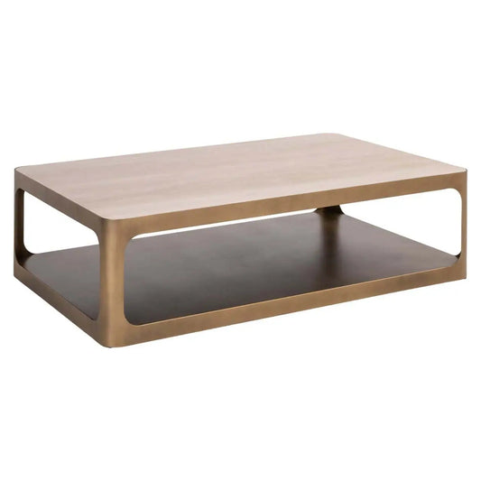 Kafijas galds Claridge sand Richmond Interiors 35/130/80 cm smiltis - N1 Home