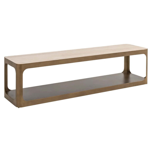 TV skapis Claridge Richmond Interiors 160/40/40 cm bēšs