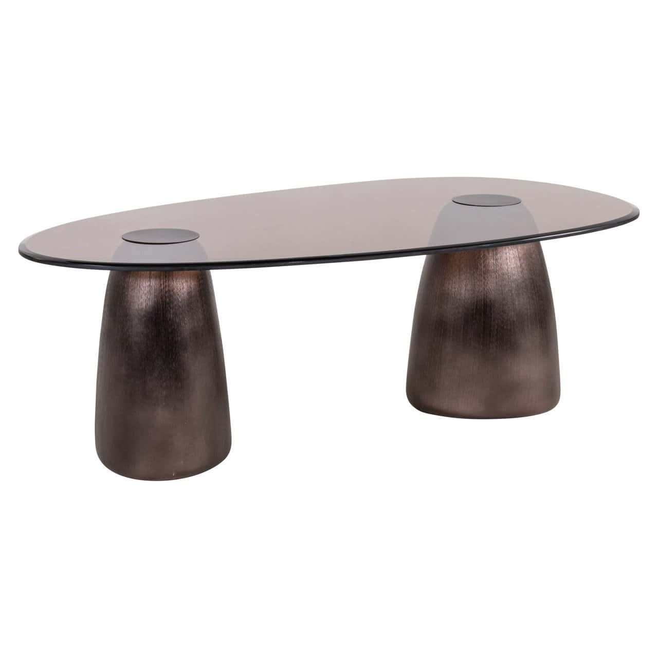 Kafijas galds Hayden Richmond Interiors 42/127/69 cm bronza - N1 Home
