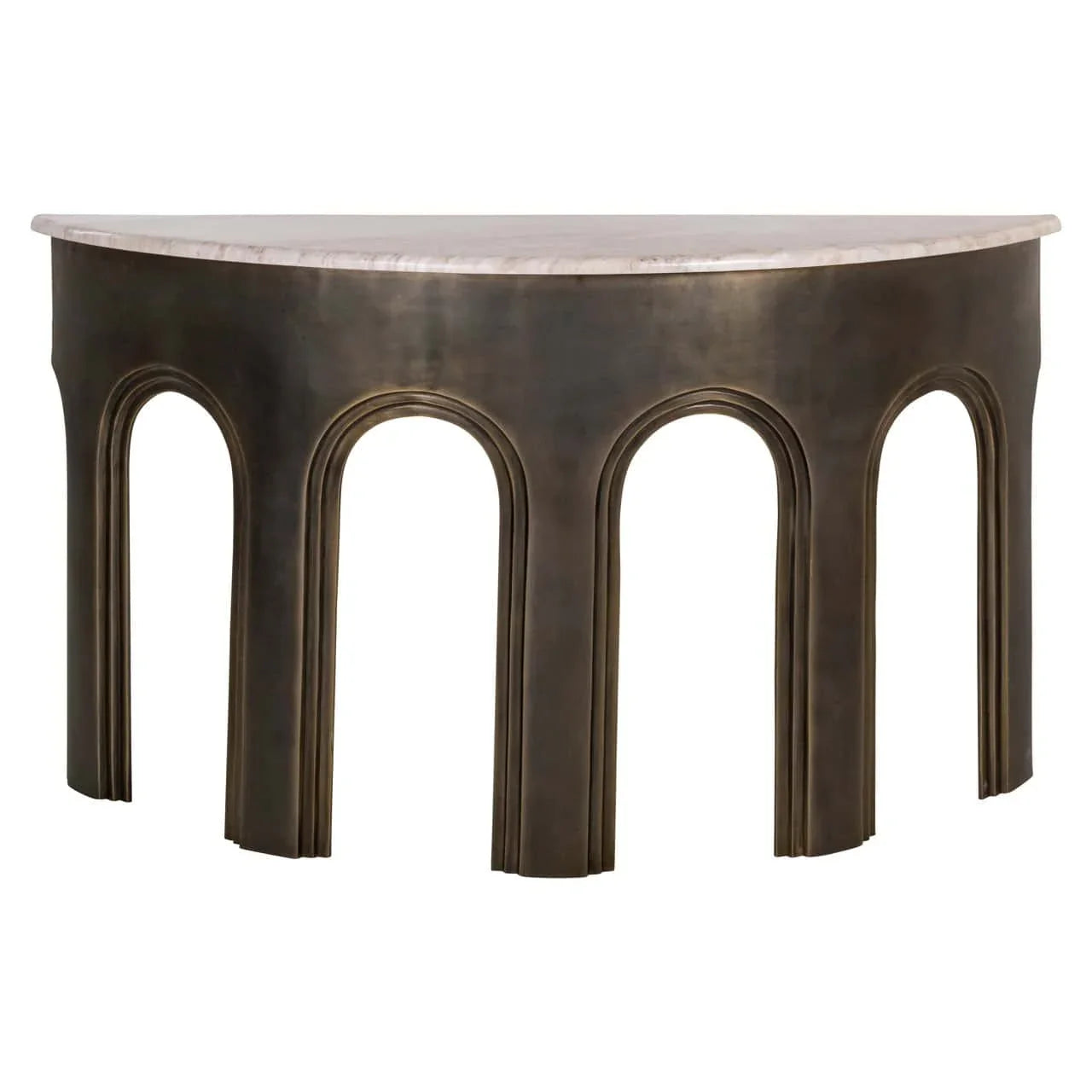 Konsole Sanchis Richmond Interiors 42/140,5/75,5 cm brass antique - N1 Home