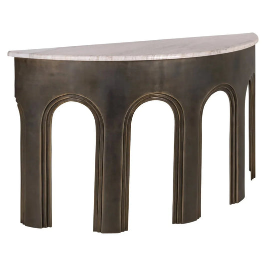 Konsole Sanchis Richmond Interiors 42/140,5/75,5 cm brass antique - N1 Home