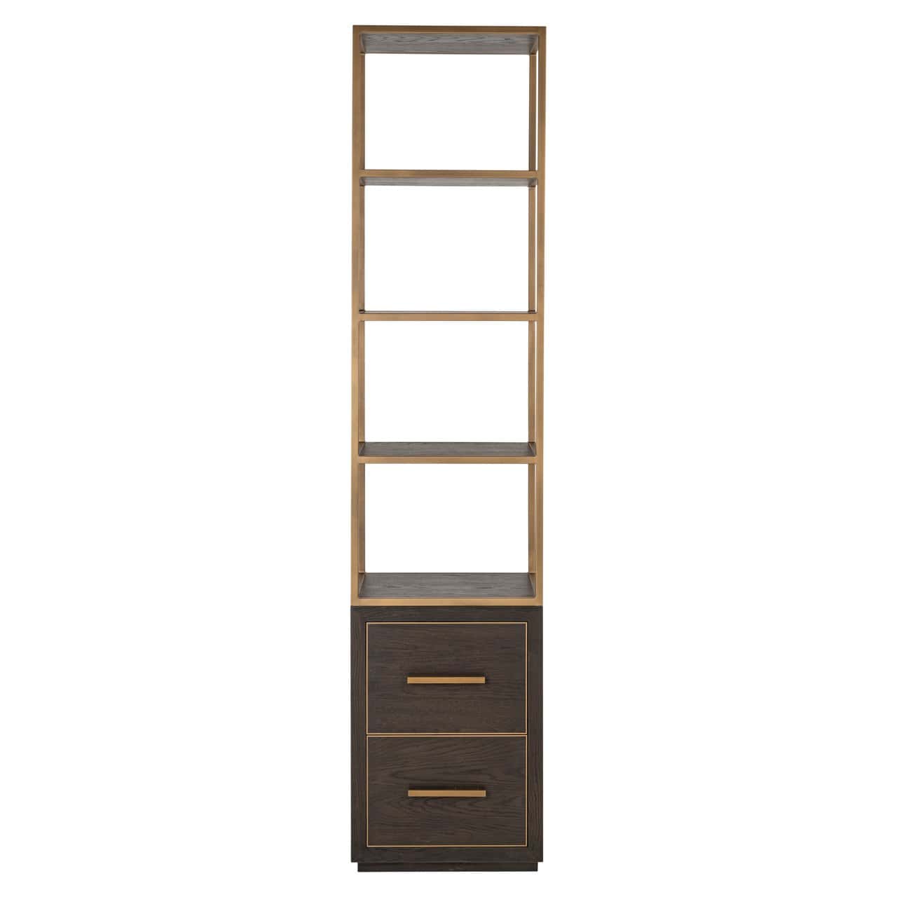 Vitrīna Carter Small Richmond Interiors 50/220/38 cm brūns