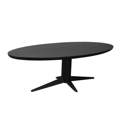 Galds Rayford Richmond Interiors 230/76/110 cm black oval