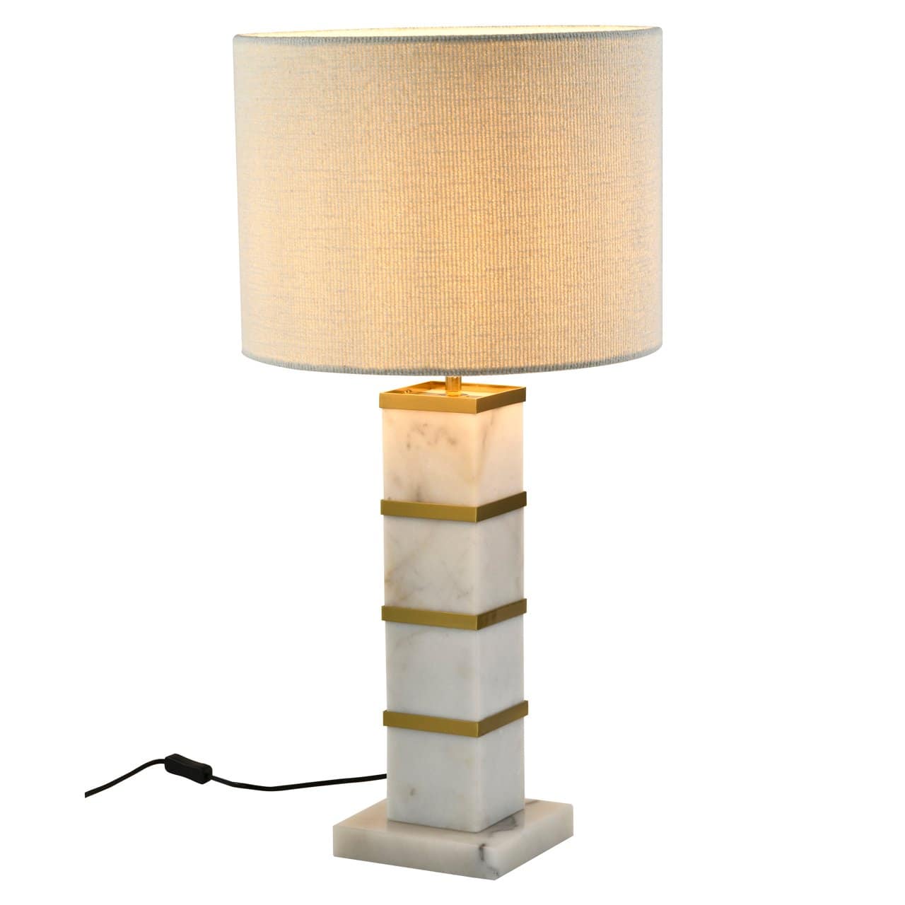 Galda lampa Celinae Richmond Interiors 40/40/79,5 cm balts