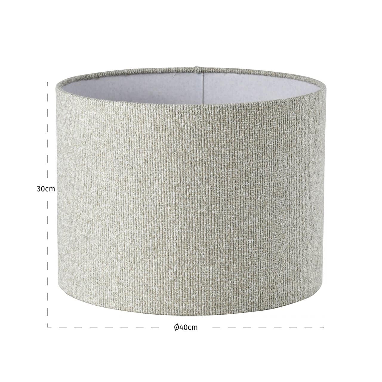 Abažūrs Zera Richmond Interiors 40/30/40 cm biscotti