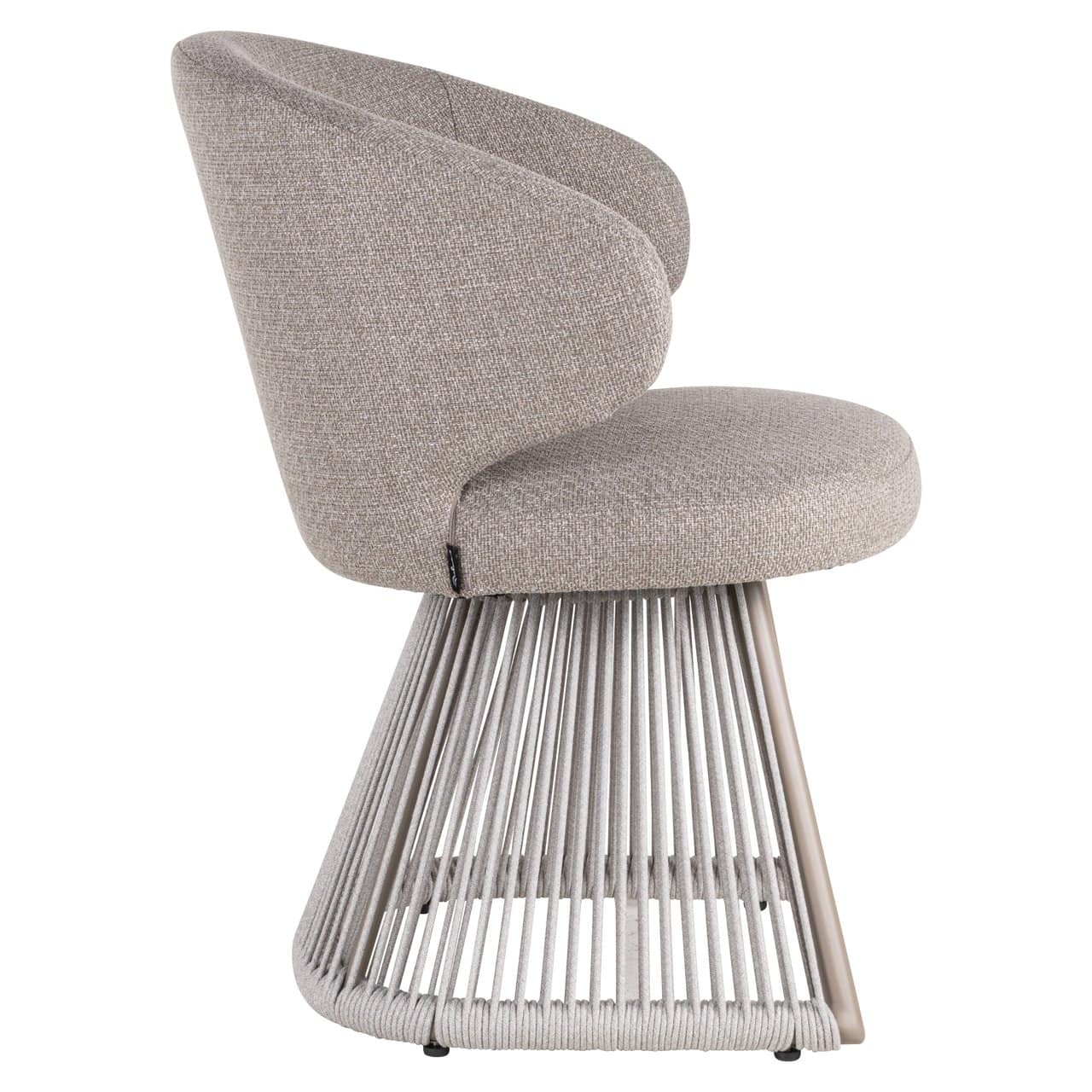 Āra ēdamistabas krēsls Nuba Richmond Interiors 58/64/81 cm greige alpine