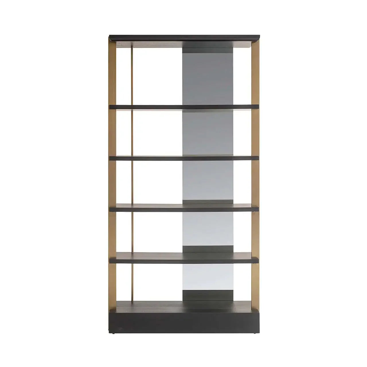 Vitrīna ar spoguli Rigley Richmond Interiors 218/112/44 cm Charcoal - N1 Home
