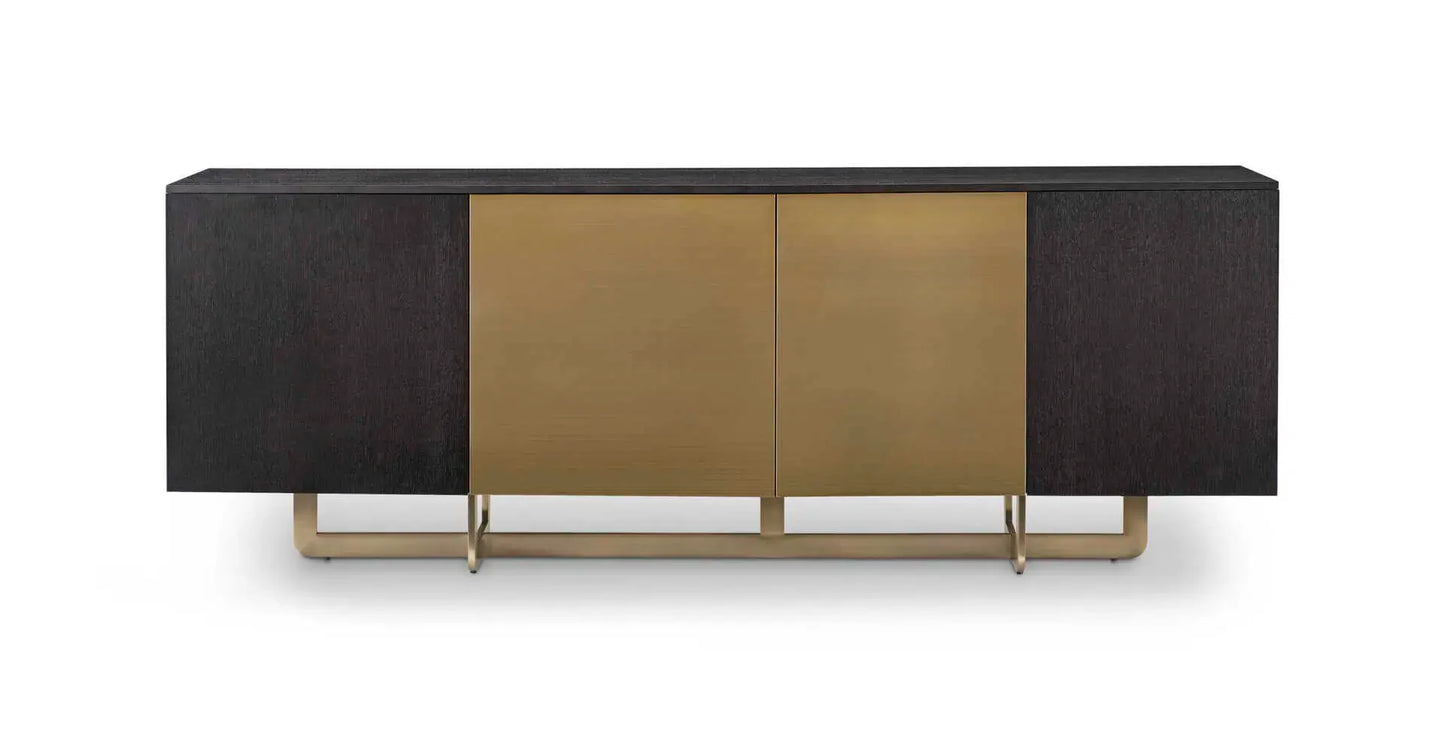 Kumode Dax 4-durvju  Richmond Interiors 80/220/45 cm ogles krāsā - N1 Home