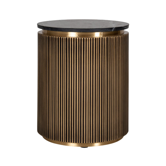 Kafijas galds Ironville gold Richmond Interiors 61/50 cm zelts - N1 Home
