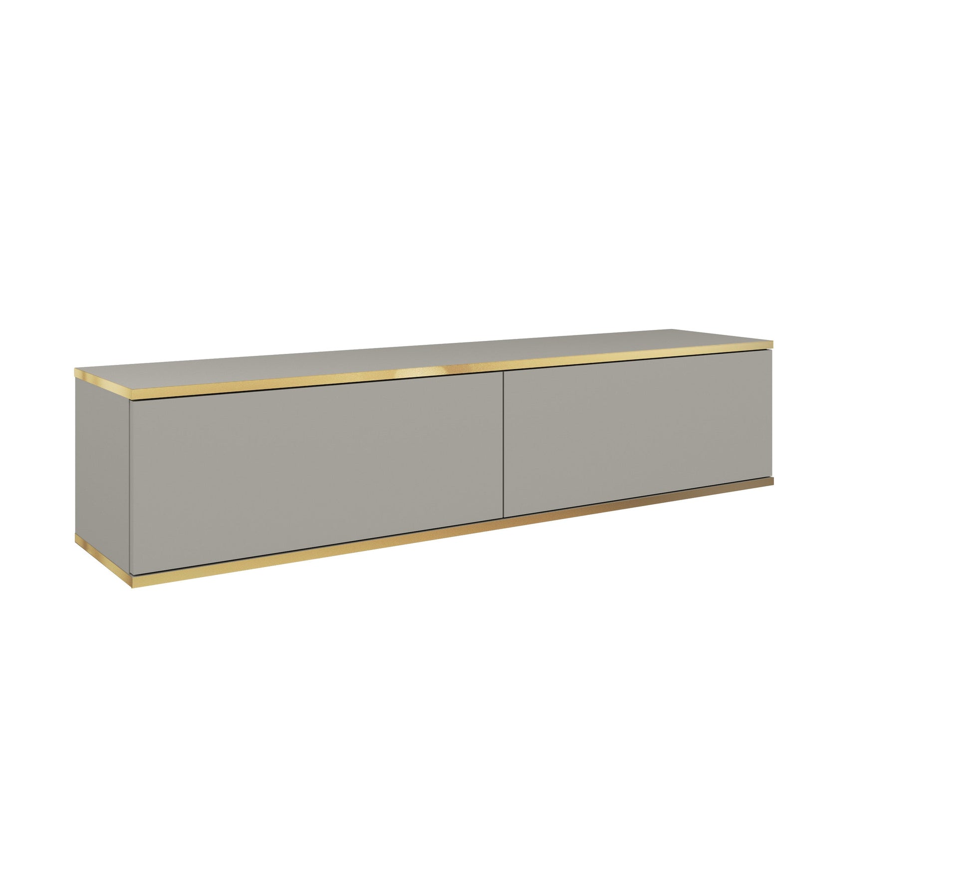RTV skapis O2 gluda priekšpuse 135/30/32 cm pelēks - N1 Home
